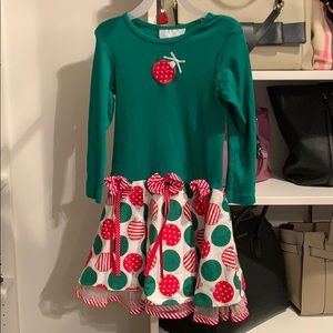 Chantilly place boutique Girls’ Christmas dress